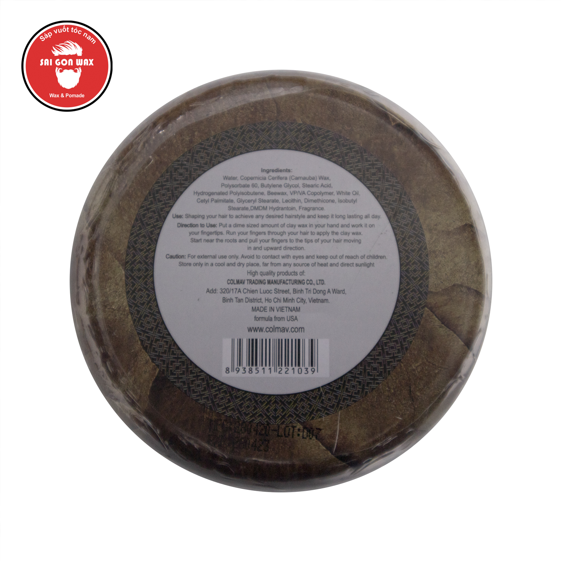 Sáp vuốt tóc Colmav Kingdom Clay