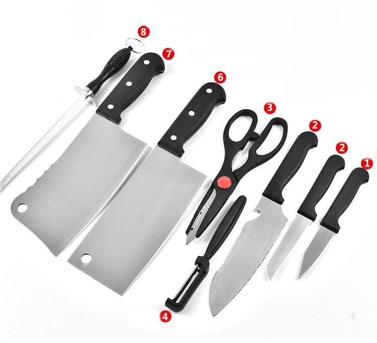 Bộ Dao Nhà Bếp Đa Năng 8 Trong 1 Tiện Lợi,bộ dao,bo dao,dao