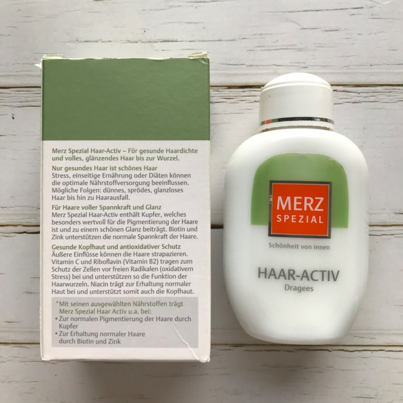 Viên uống mọc tóc  Merz Spezial Haar-Activ (Hàng xách tay Đức) - Loại xanh 100% dành cho tóc. cao cấp