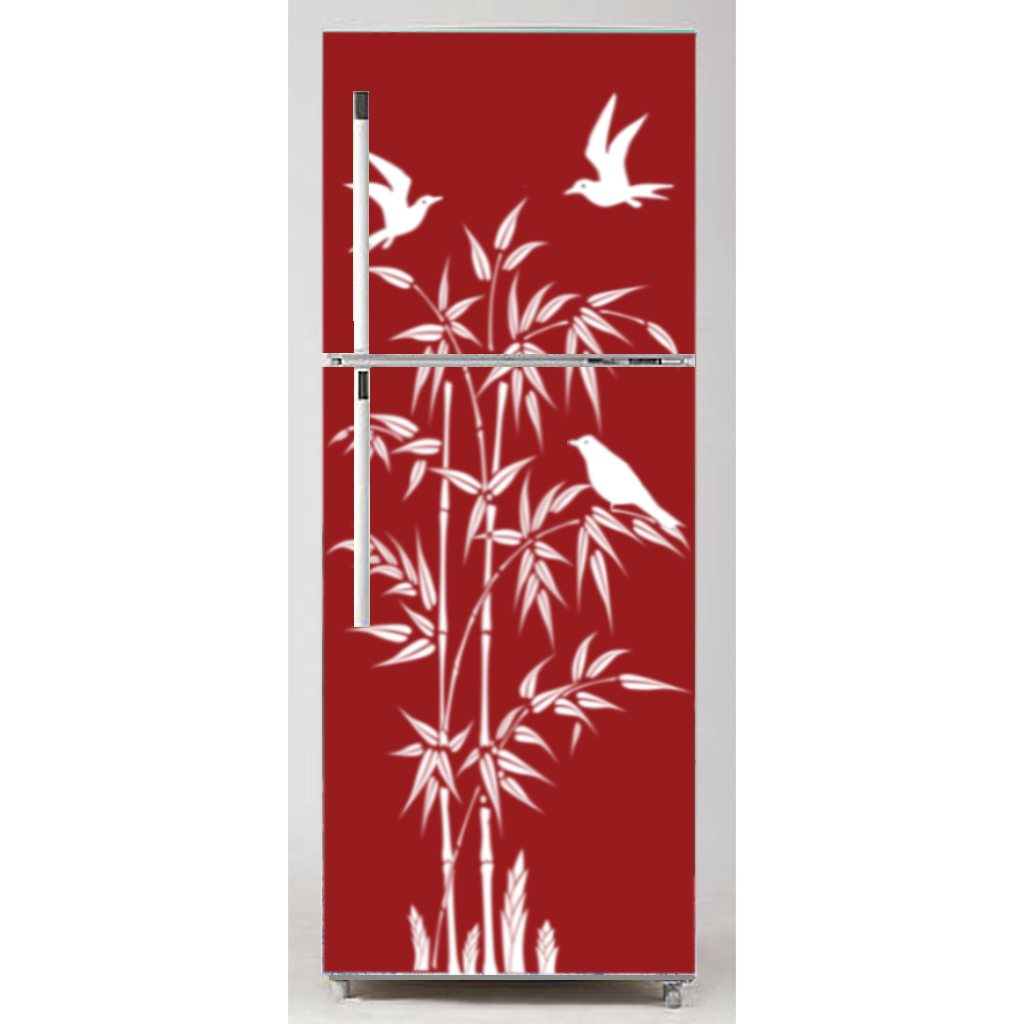 [HCM]DECAL DÁN TRANG TRÍ TỦ LẠNH