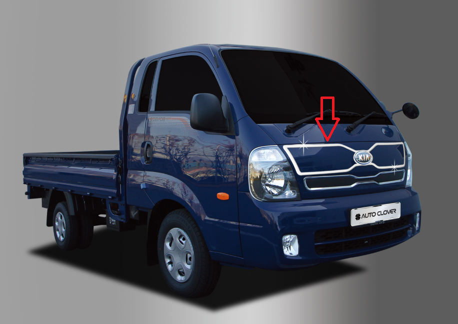 ỐP CA LĂNG CHROME XE TẢI K250/ K200/ BONGGO 3 KIA ( Hàng Hàn Quốc)