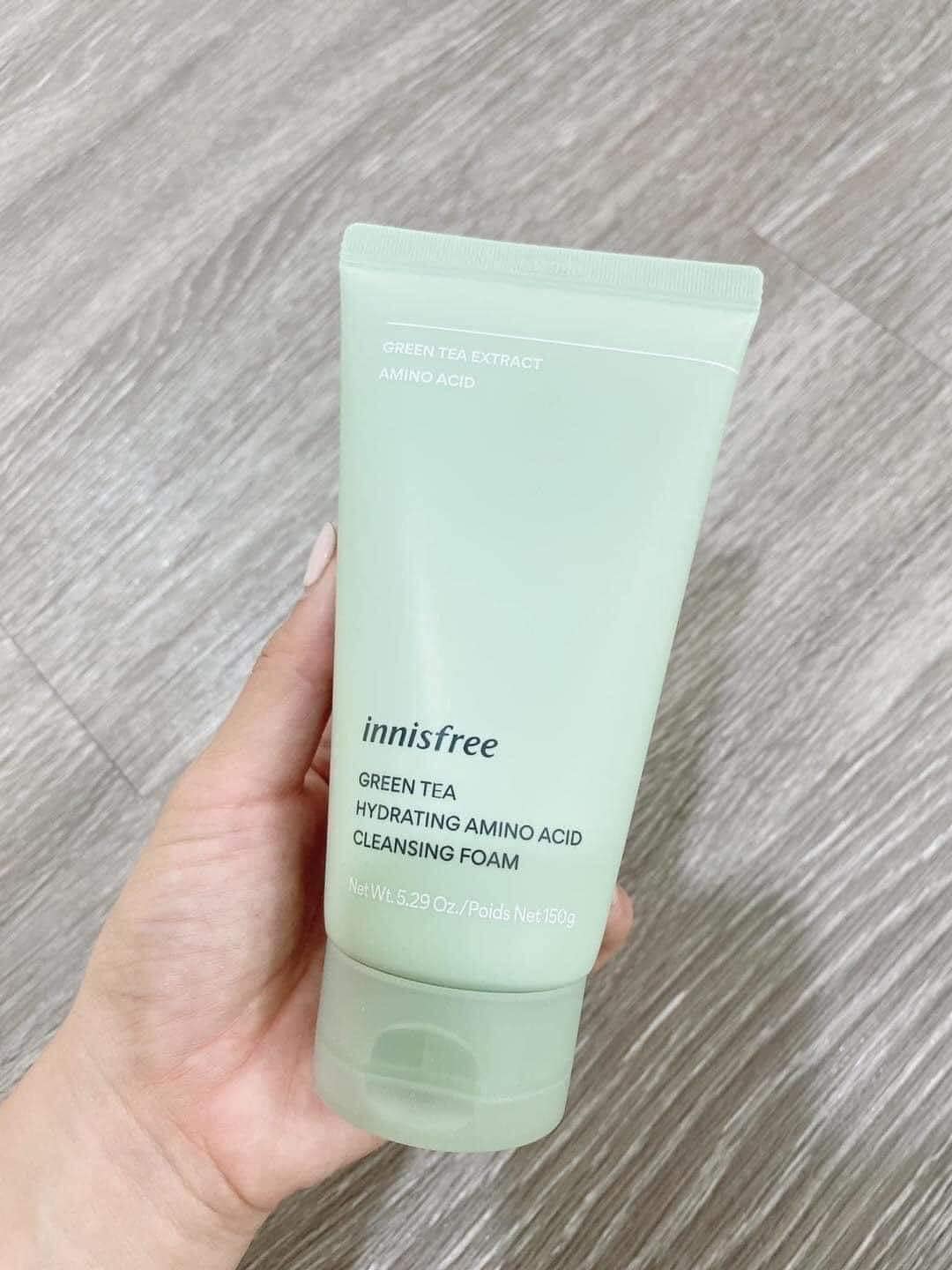 Sữa rửa mặt inf mẫu mới trà xanh 150ml