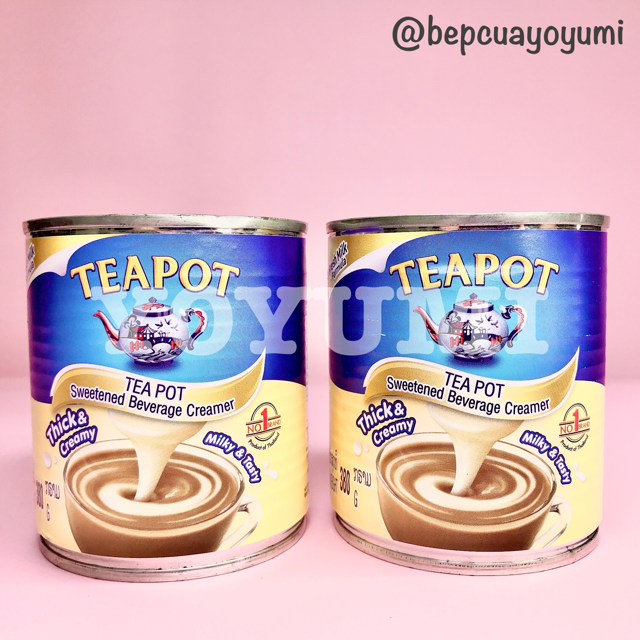 Sữa Đặc Có Đường Teapot Thơm Béo Thái Lan 380ml