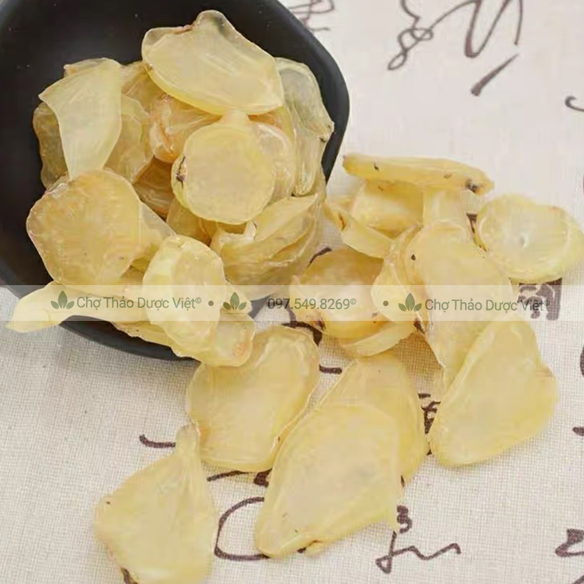 Bạch phụ tử 100g, phụ tử khô, sạch - Chợ Thảo Dược Việt