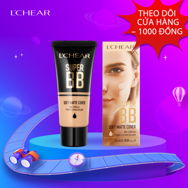 Lchear✨Kem Nền Trang Điểm Che Khuyết Điểm BB Làm Trắng Và Dưỡng Ẩm