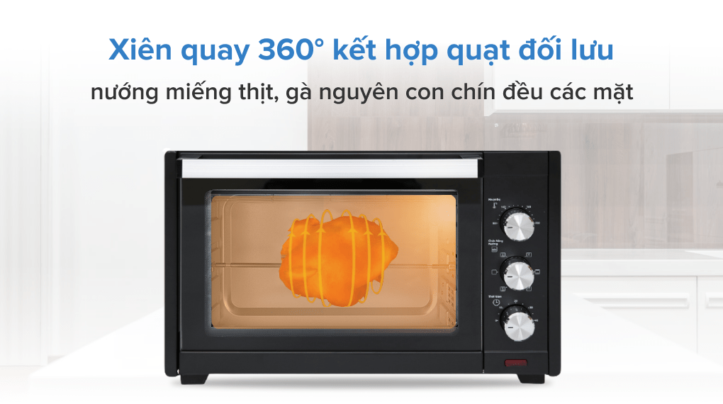 Lò nướng bluestone eob-7567 45 lít