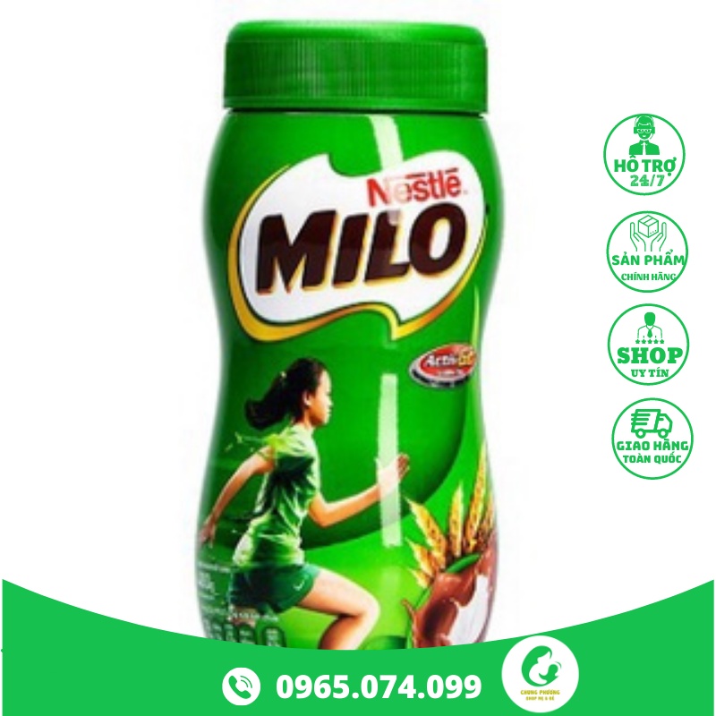 Sữa bột milo hộp 400g