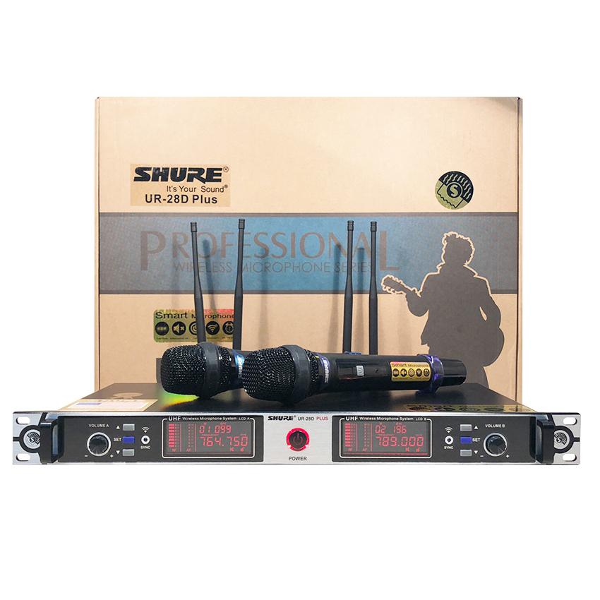 Micro không dây SHURE UR28D Plus/UR28D