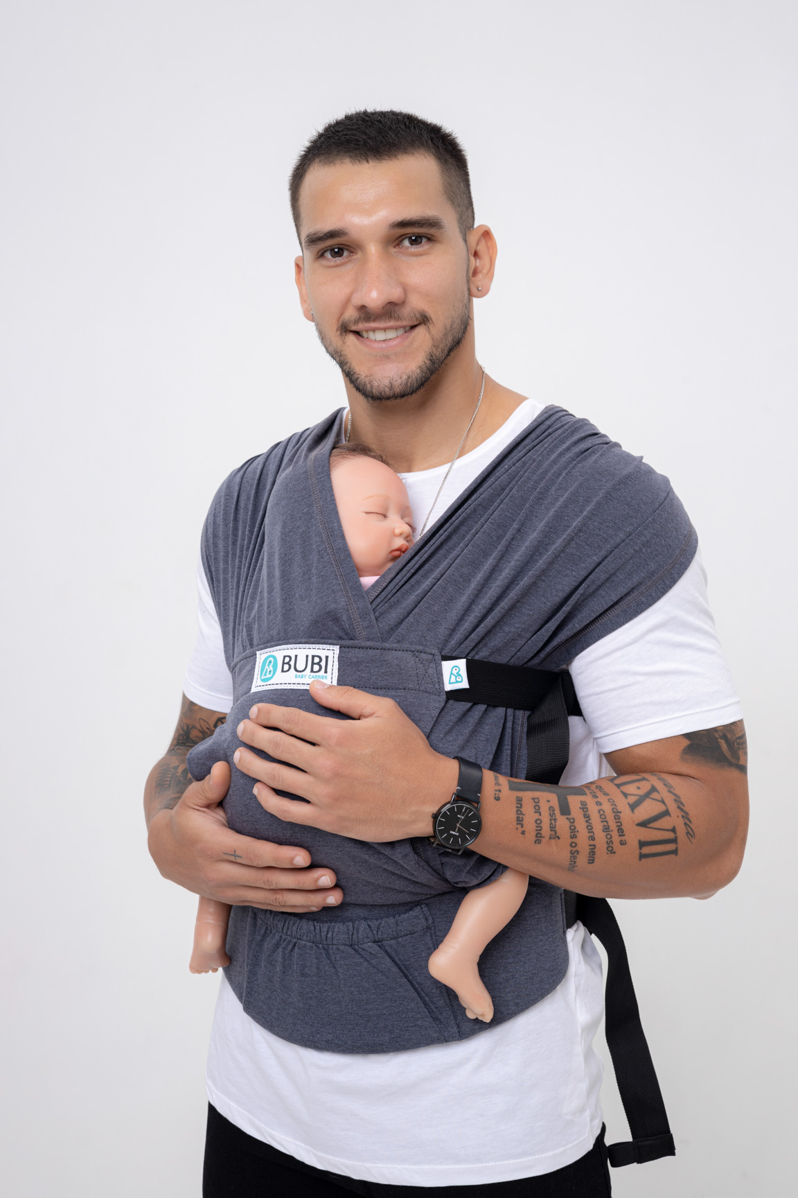 Địu vải BUBI Gen 3 Thun cotton 35%