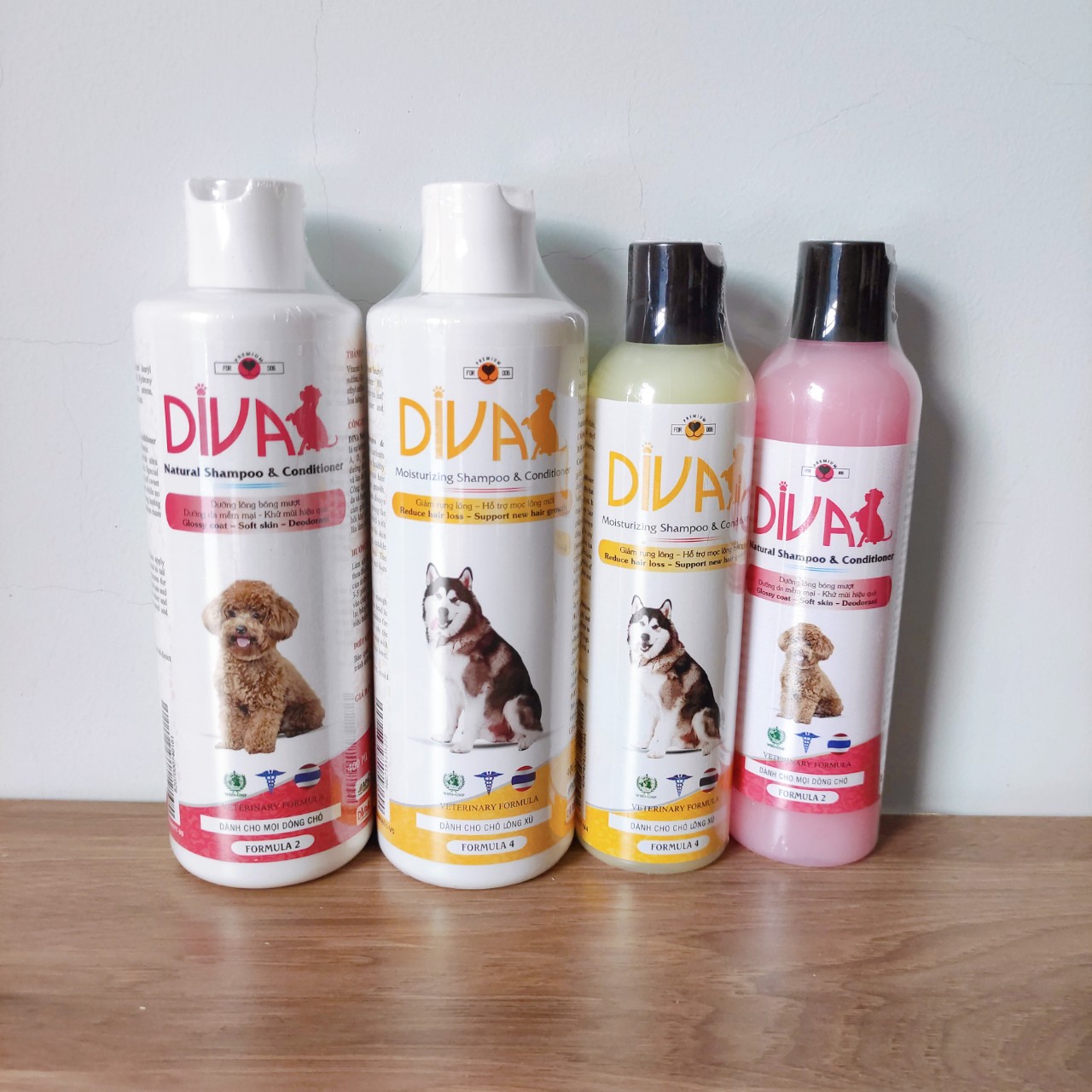 Sữa tắm cho chó diva cao cấp siêu thơm 400ml & 260ml