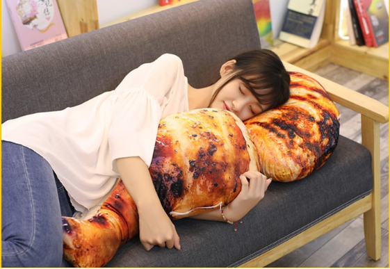 gối ôm 3d hình đùi gà 70cm