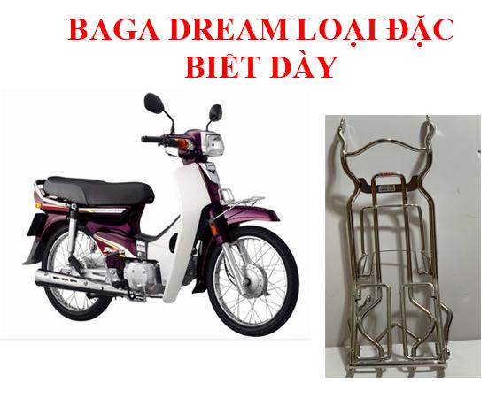baga inox cho xe HONDA dream