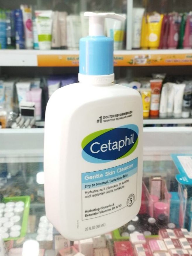 [HCM]Sữa Rửa Mặt Cetaphil Gentle Skin Cleanser 591Ml
