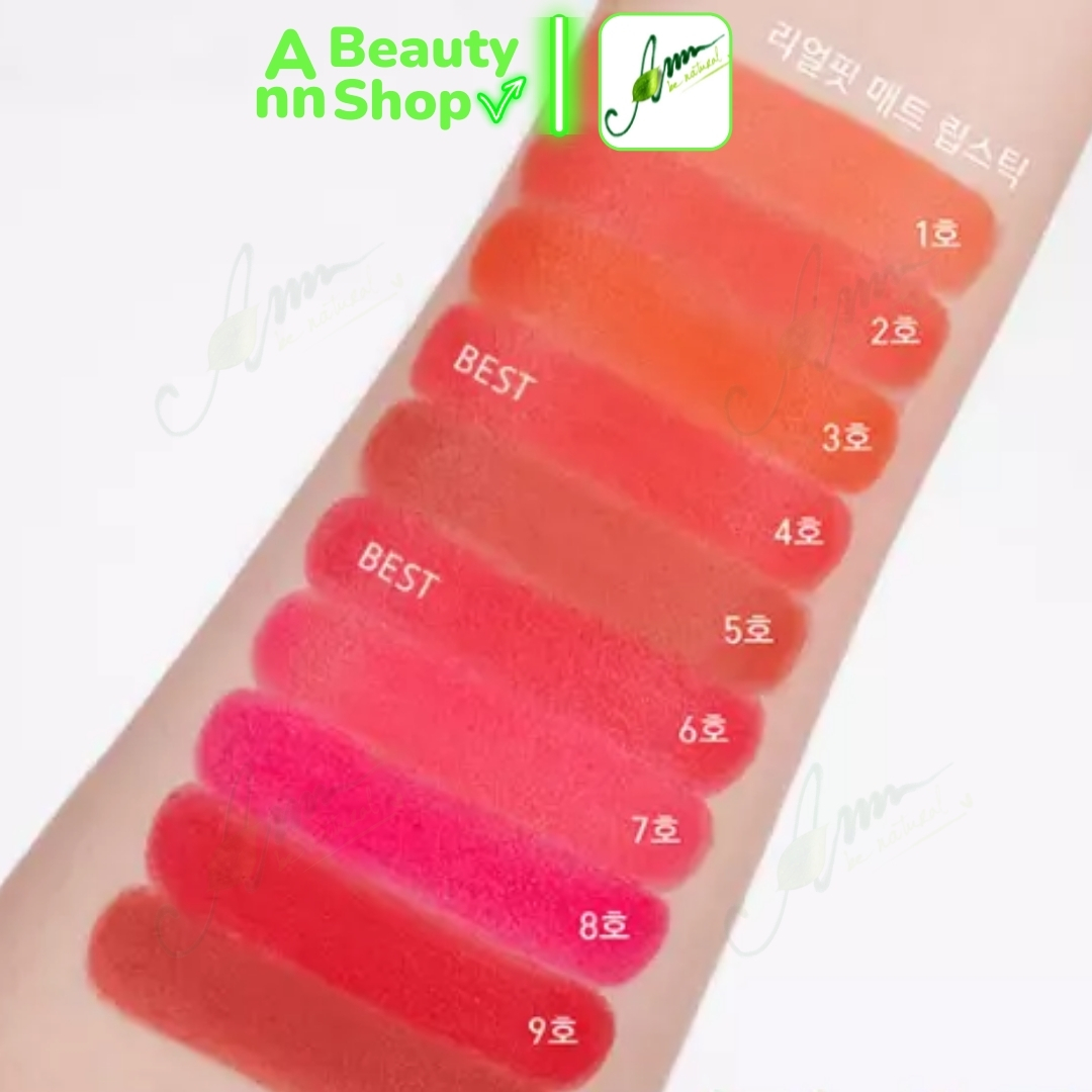 Son thỏi Innisfree Real Fit Matte Lipstick