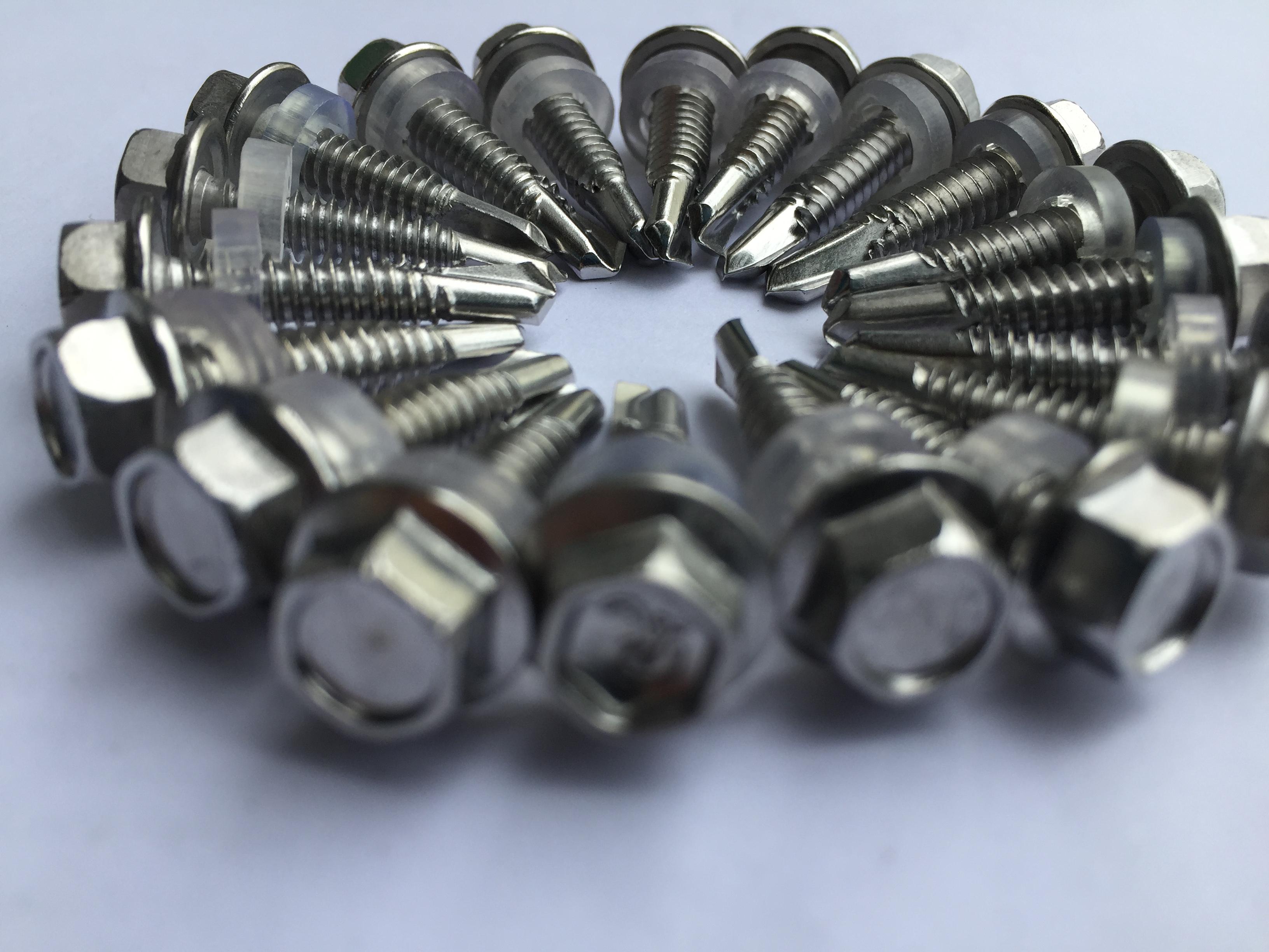 20 chiếc vít lợp tôn inox 304 các độ dài