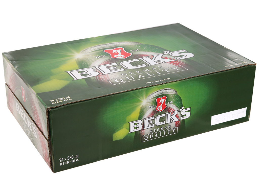 BIA BECK THÙNG 330ML 24 LON
