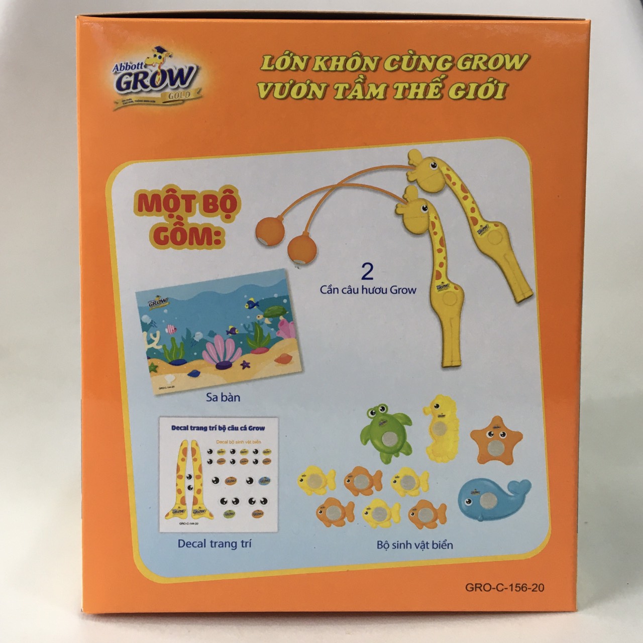 Bộ Câu Cá Vui Nhộn Hươu Grow