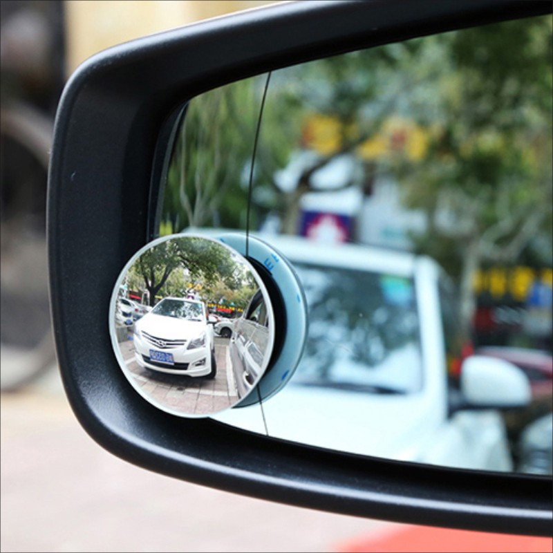 Bộ gương phụ oto, guong chieu hau oto, 02 gương cầu lỗi dán kính chiếu hậu 206017