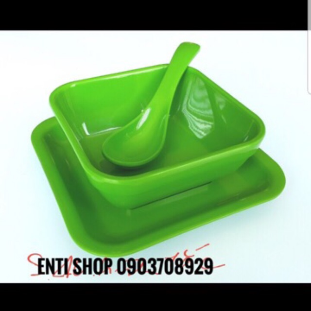 10 bộ Bát, Tô chè kèm muỗng/thìa