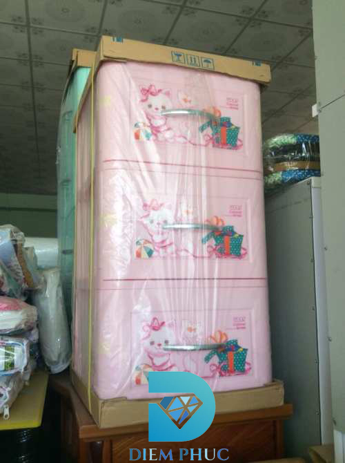 TỦ NHỰA QUI PHÚC LUCKY 3 TẦNG