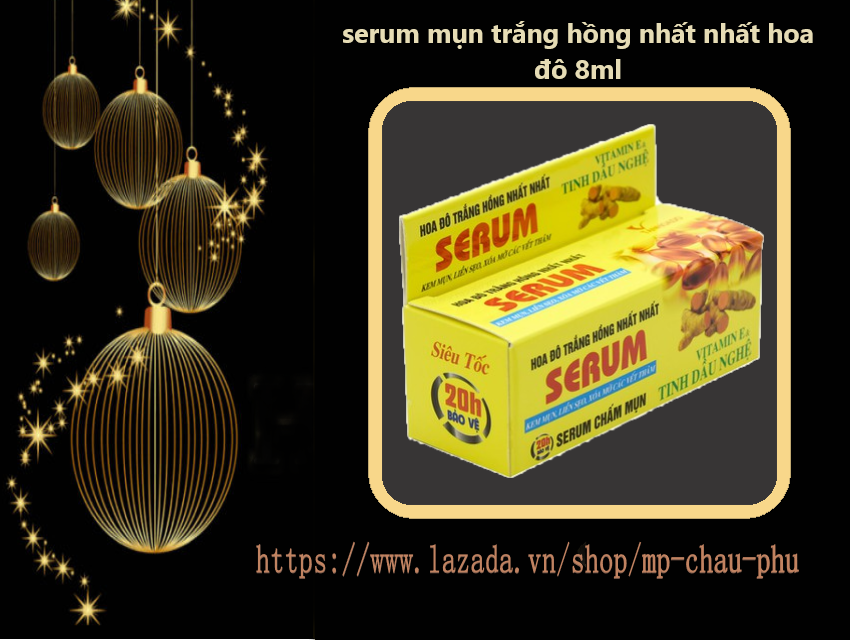 serum mụn trắng hồng nhất nhất hoa đô 8ml