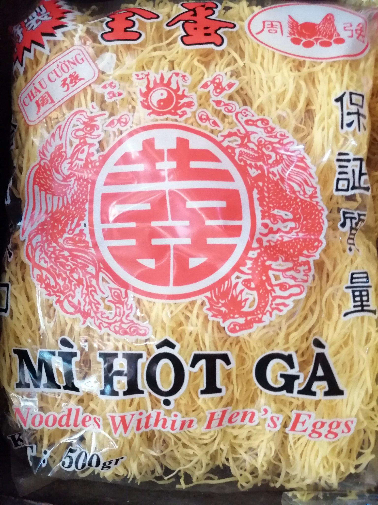 Mì Hột Gà Châu Cường đặc biệt 500gr