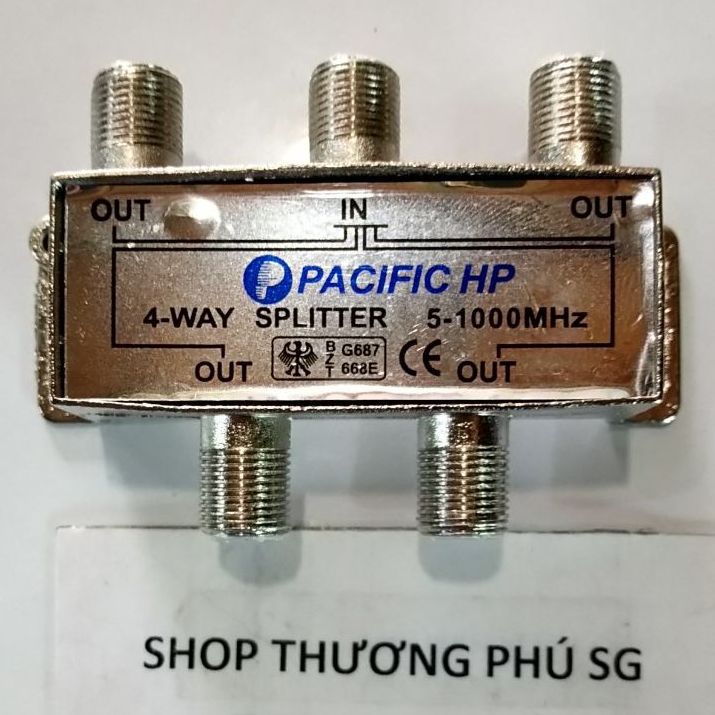 Bộ chia 1 ra 4 tín hiệu truyền hình cáp, Camera
