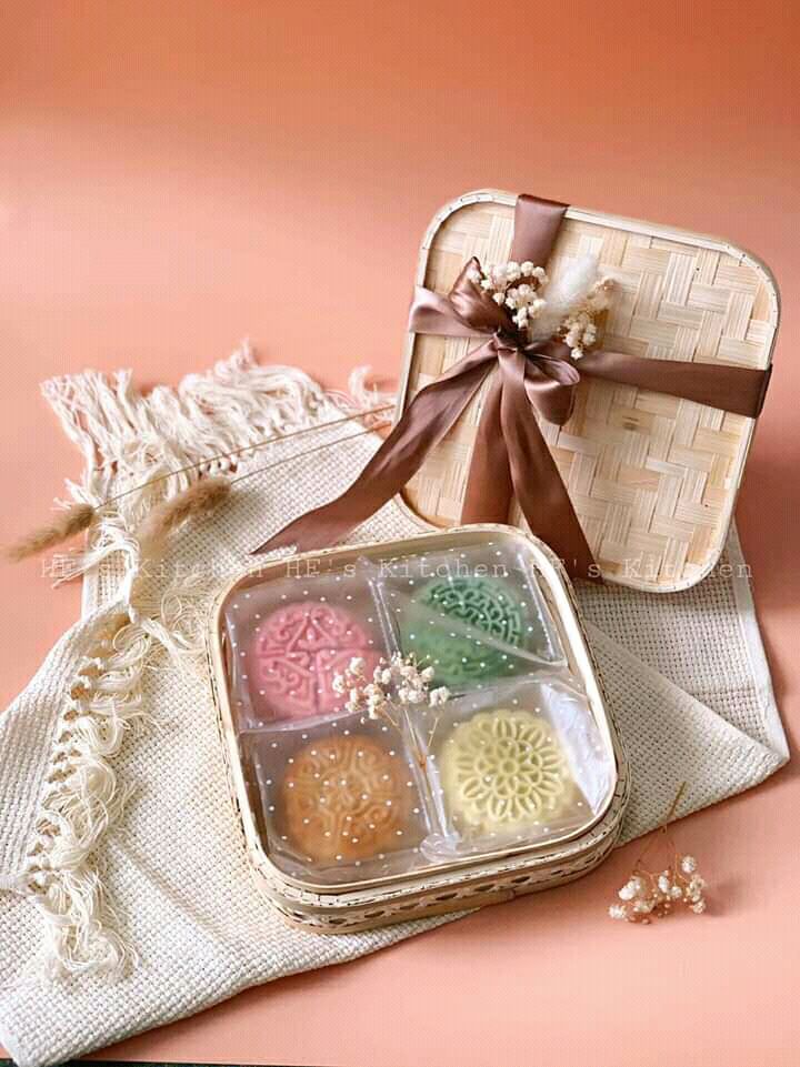 Hộp tre đựng bánh trung thu (0978945425)