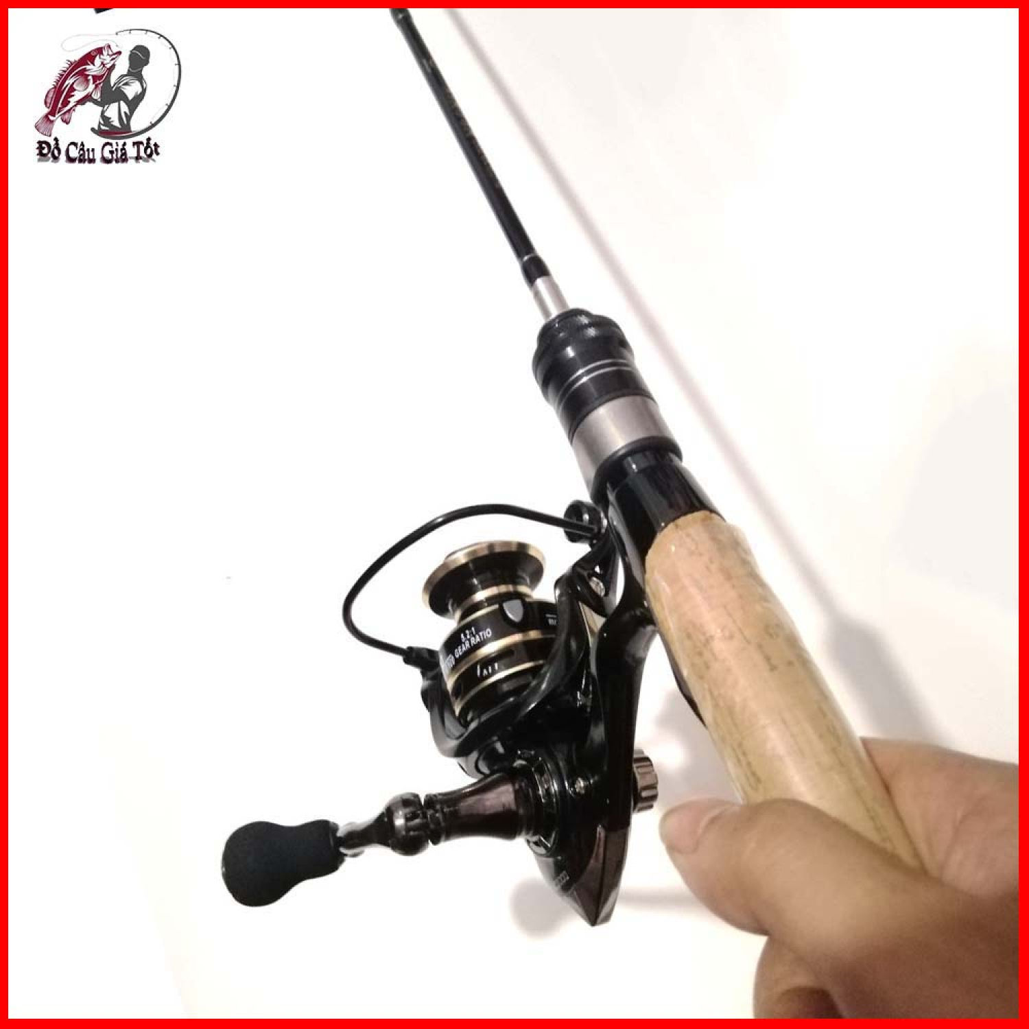 Combo Cần Câu Lure UL Máy Câu AC2000, Cần Câu Máy Chất Lượng