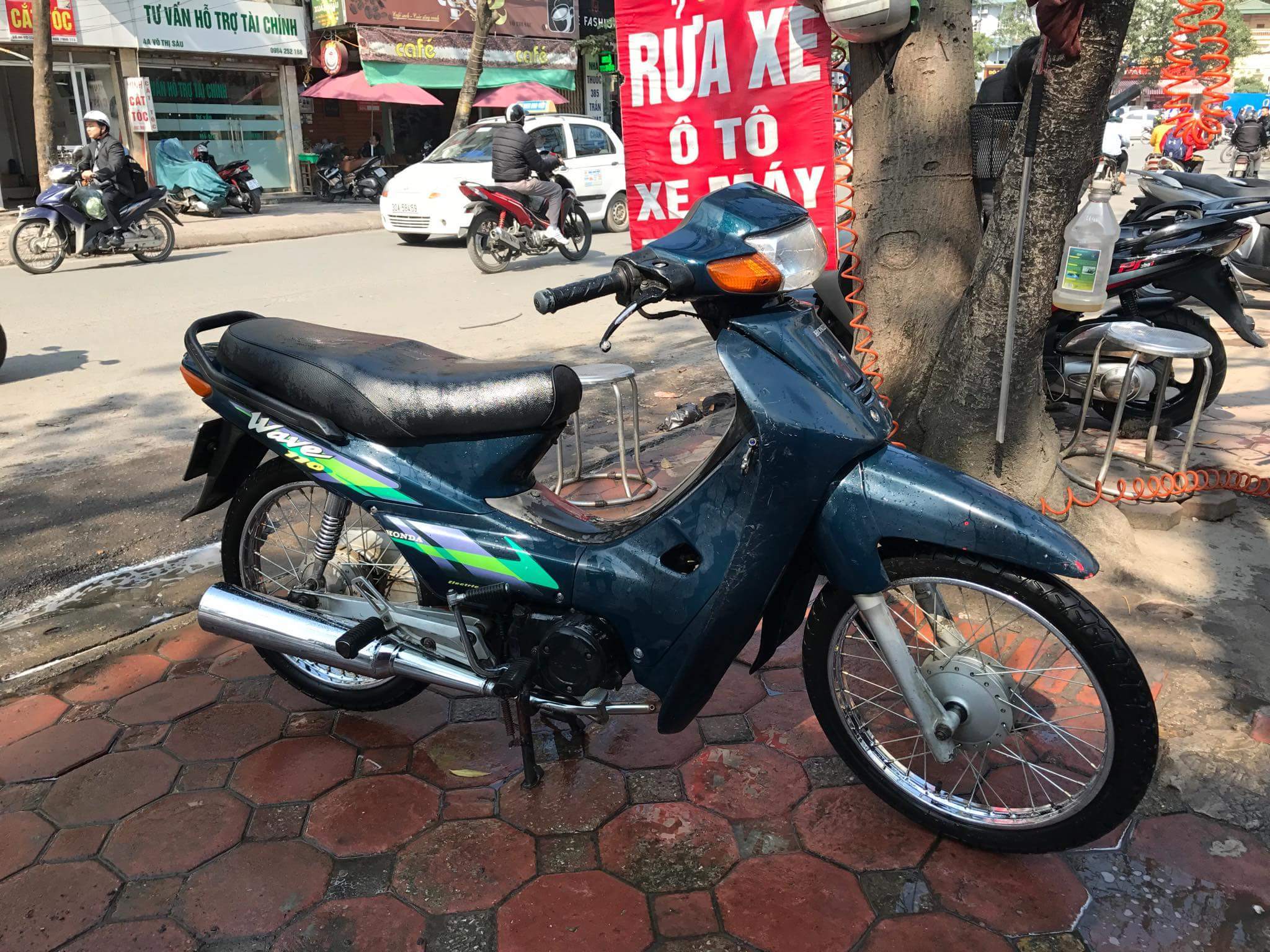 [ SIÊU ƯU ĐÃI ] Xi nhan xe Wave Thái Wave ZX 110 đầu đèn 1 bóng, phụ tùng xe máy giá rẻ