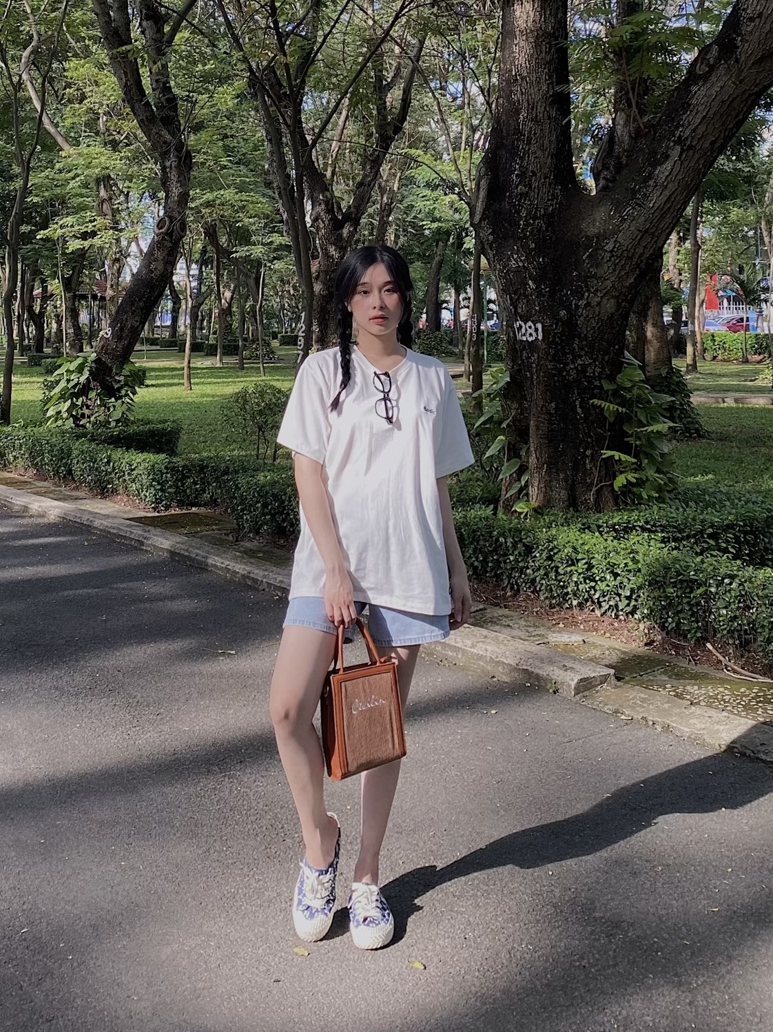 Áo thun trơn tay ngắn THE CIU - Basic Tee