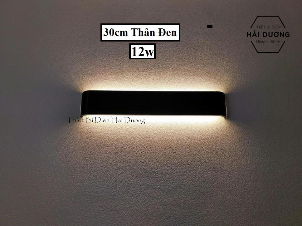 Đèn hắt tường mỏng 2 đầu kiểu dáng hiện đại size 25cm 30cm - 7w-12w - Nhôm Chống nước - TN185 Decor nội thất trang trí phòng khách phòng ngủ cổng nhà - Bảo hành 1 năm - CÓ VIDEO