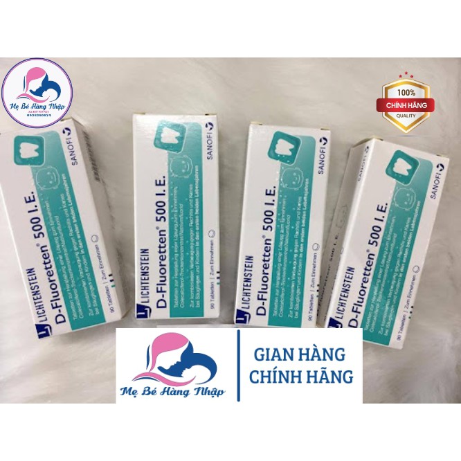 Viên Vitamin D 500 I.E Đức
