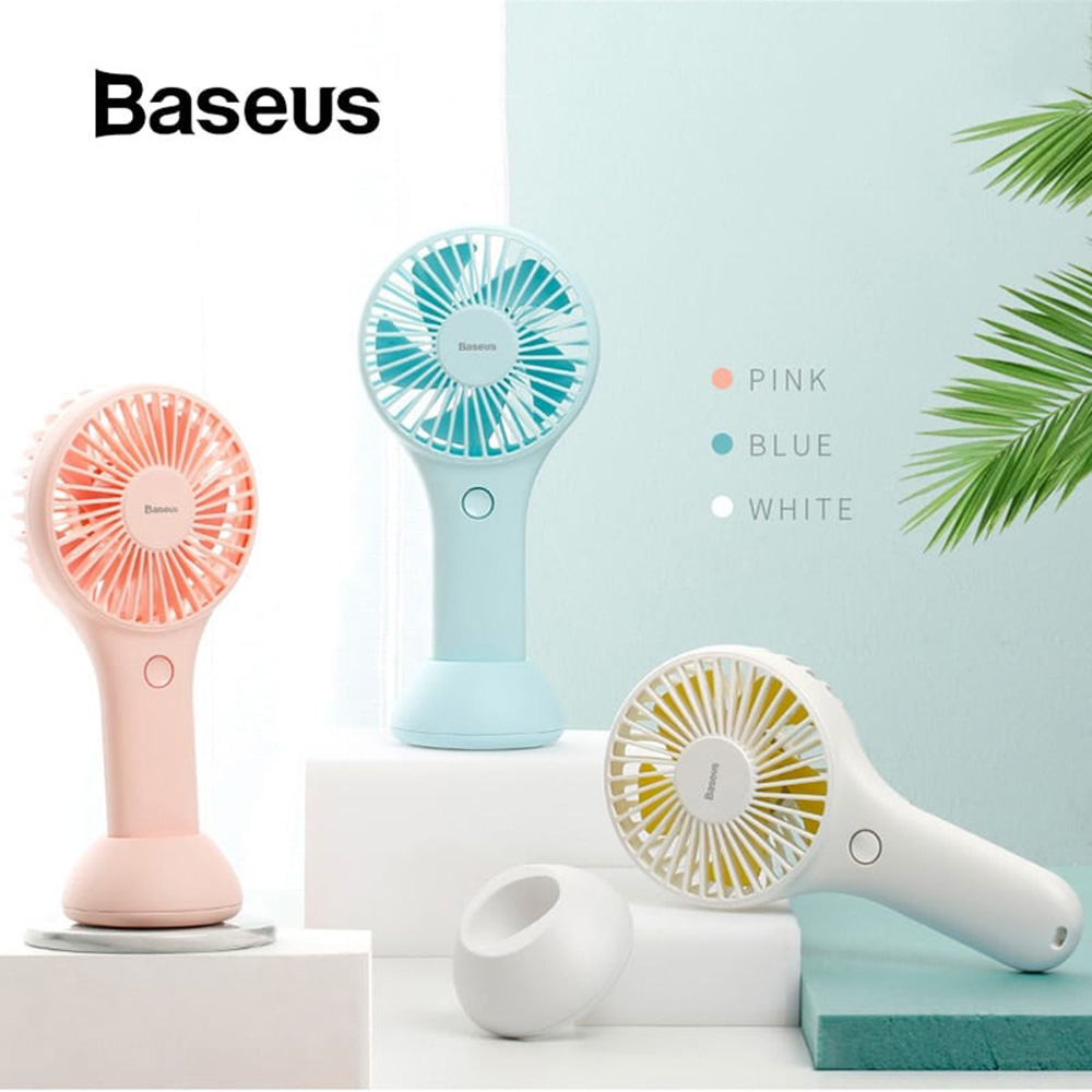 >> SO SÁNH GIÁ QUẠT MINI ĐỂ BÀN 4 CHẾ ĐỘ LÀM MÁT HIỆU BASEUS BENKS - HÀNG CHÍNH HÃNG | Shopee Lazada Sendo Tiki | Nên mua ở đâu rẻ nhất 150 Quạt Sạc Mini Cầm Tay Baseus Bingo 3 Chế Độ Làm Mát, Pin 1800mAh Kèm Chân Đế Để Bàn
