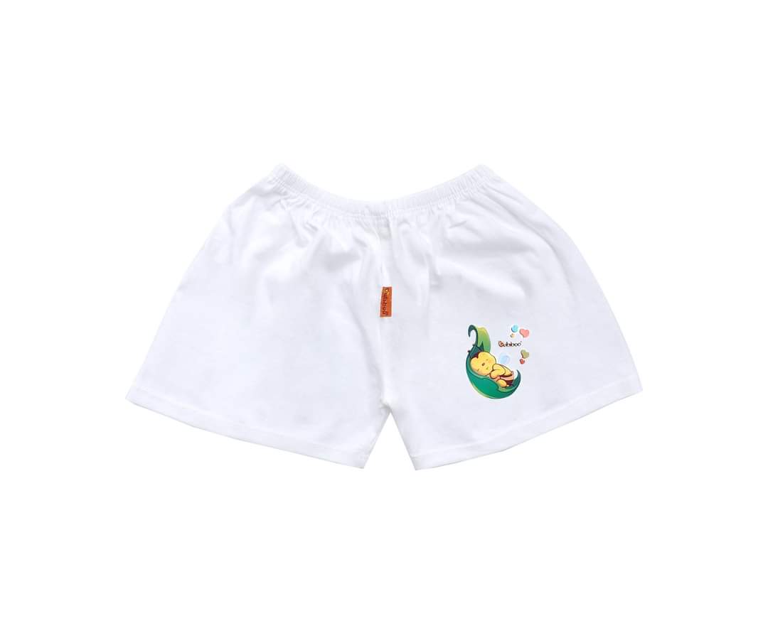 Quần Sơ Sinh Ngắn Cotton In BABIBOO BB11