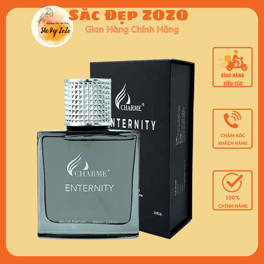 [HCM]NƯỚC HOA ENT ERNITY NAM  60ML