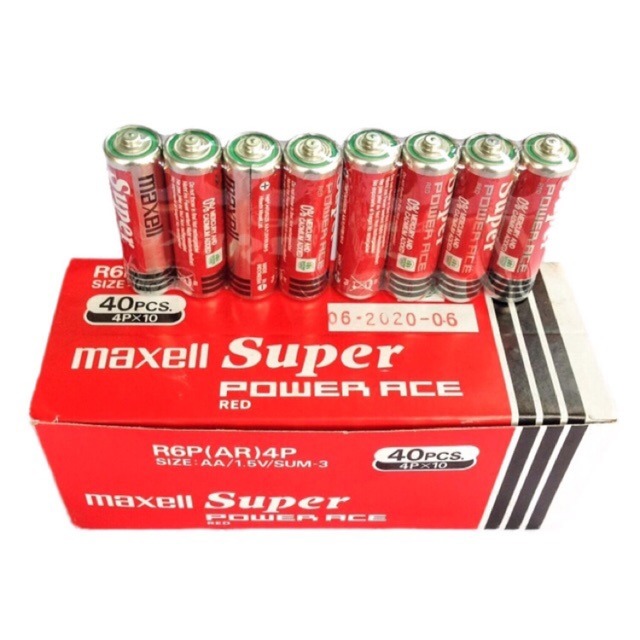 HCM- Hộp 40 viên Pin Maxcell AA/1.5V