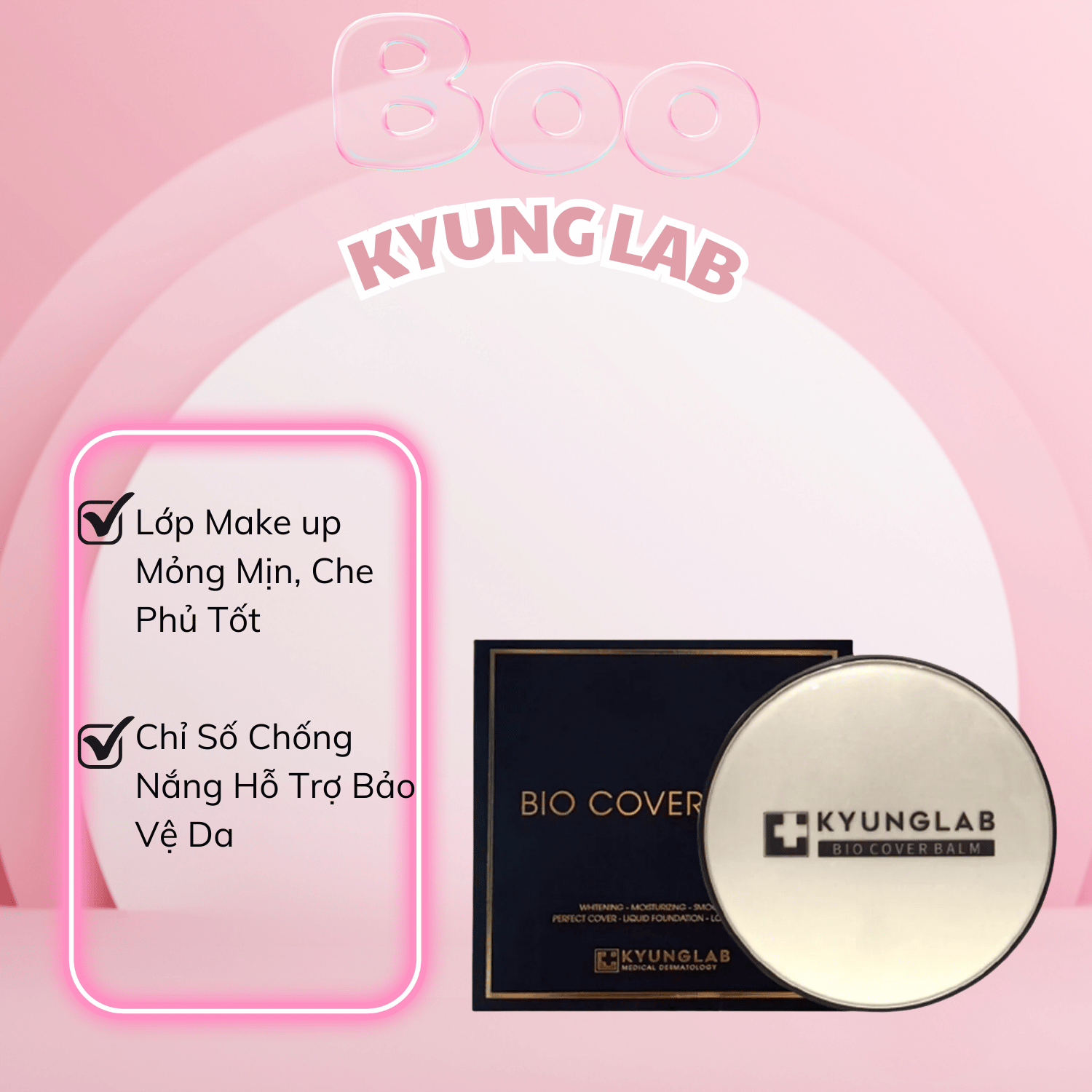 Phấn Nước KyungLab Bio Cover Balm Cushion - 15g