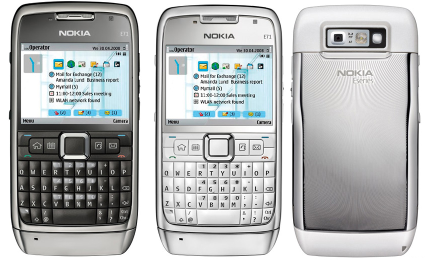 Điện thoại Nokia E71 Sài 3G/Wifi (CHÍNH HÃNG - MAIN ZIN - BẢO HÀNH 1 NĂM)