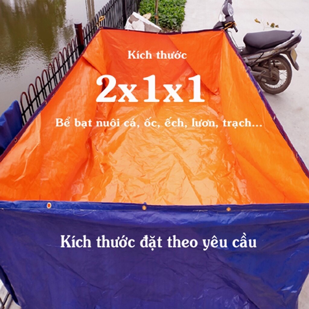 Bể nuôi ốc, nuôi ếch, cá nhỏ, ươm ốc, ếch, lươn, trạch