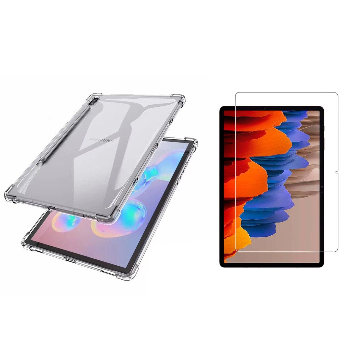 Ốp lưng trong nhám cho Samsung Galaxy Tab S7/S7 Plus/ S7 FE