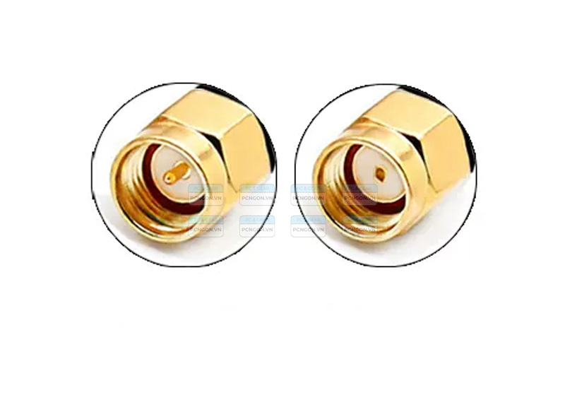 [PCNGON] Anten Wifi Bluetooth băng tần kép 2.4G 5.8G (RP-SMA Male)