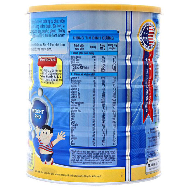 [HCM]Sữa Bột Nutifood Grow Plus+ xanh 1.5kg