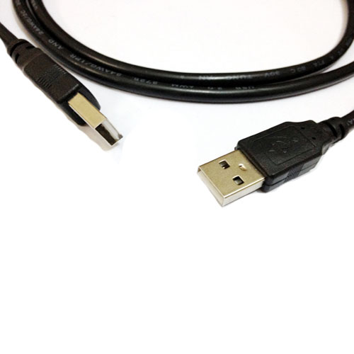 Dây 2 đầu USB Đực 1.5M Chống nhiễu (Xanh) / Cáp 2 đầu USB đực