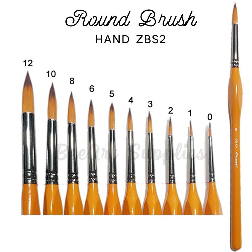 CỌ VẼ HAND ZBS2 ĐẦU TRÒN