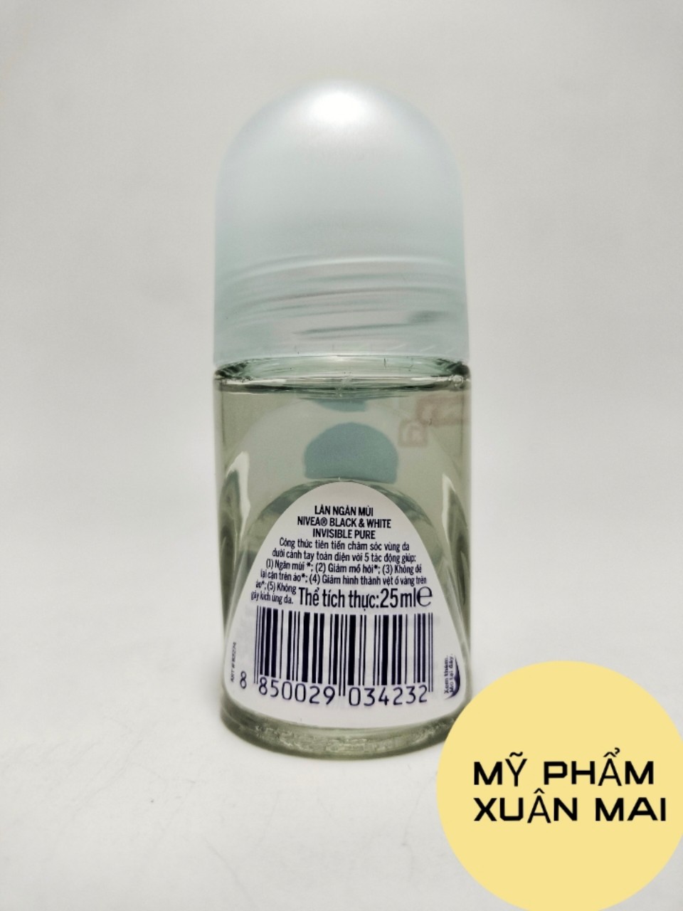 Chai lăn khử mùi NIVEA MEN NAM 25ML