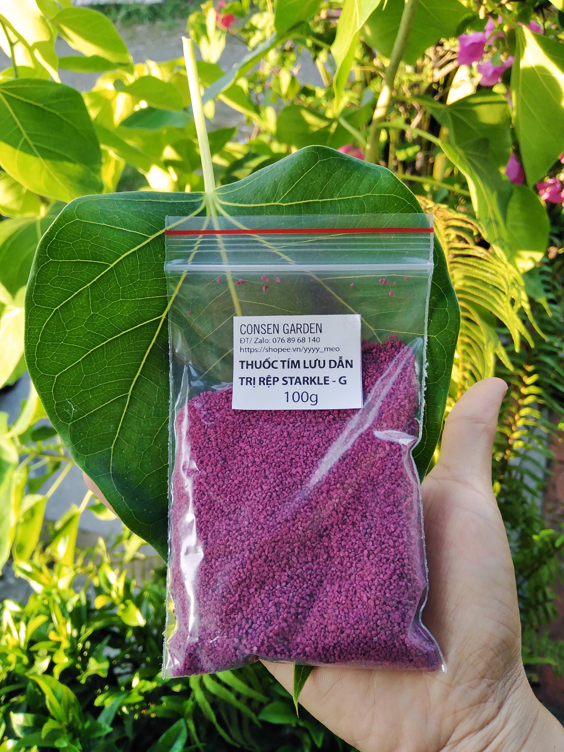Diệt rệp tím Thái Lan 50/ 100 gr