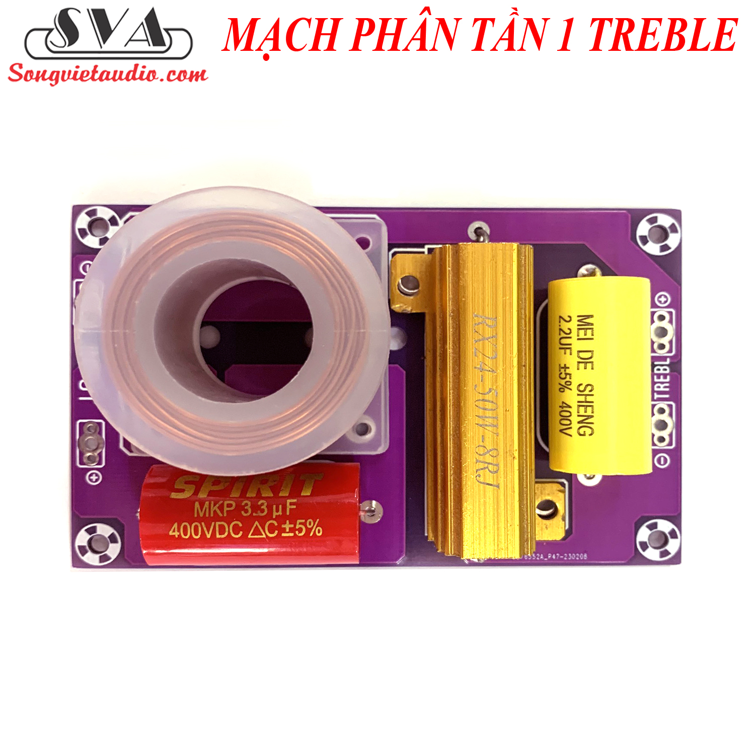 Mạch phân tần 1 treble