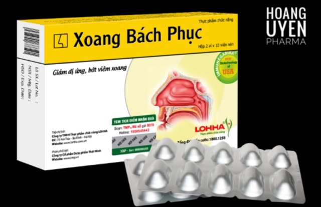Xoang Bách Phục - Hộp 20 viên