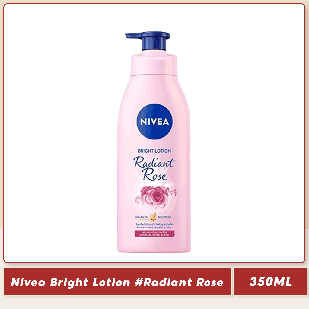 Sữa dưỡng thể sáng da hương hoa nivea white lotion 350ml